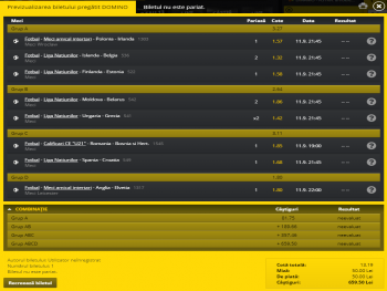 Pariuri în sistem: MaxiKombi și Domino -- învață să le folosești